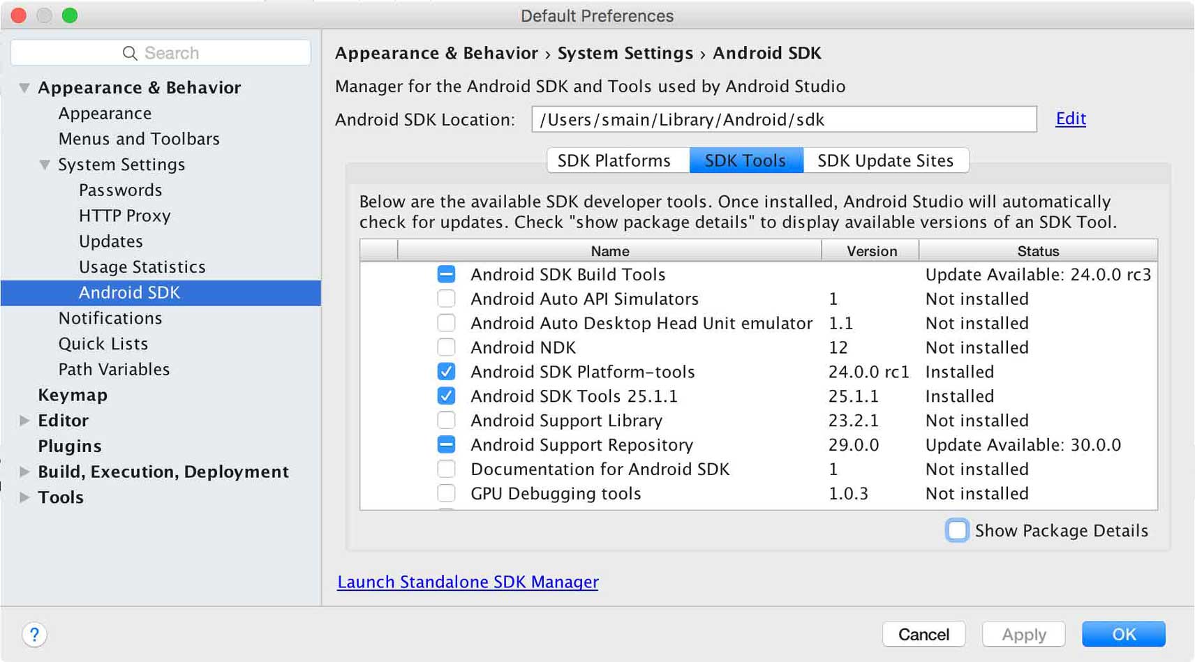 android emulator for mac 10.7